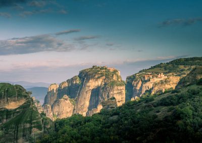 Meteora Klöster nahe der Stadt Kalambaka in Thessalien