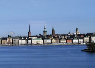 Einfahrt nach Stockholm